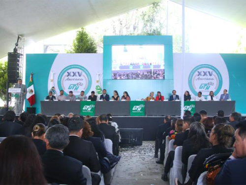 Desde Huejotzingo, Sergio Salomón ratifica respaldo del gobierno de Puebla al magisterio