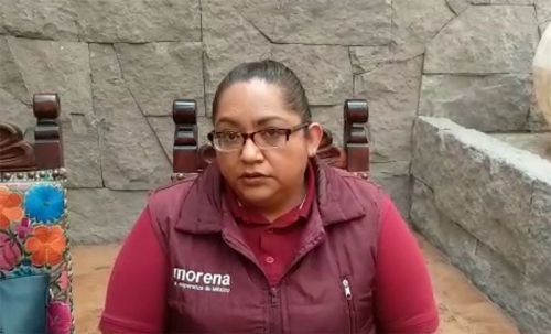 Sandra Hernández solicita una oportunidad a Morena por San Pedro Cholula.