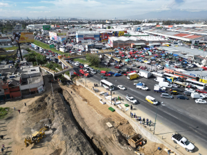Por más de 300 mdp, Sergio Salomón inicia construcción del paso vehicular de la Central de Abasto