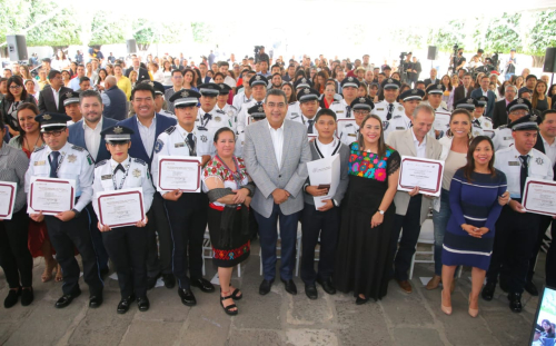 Con unidad, gobierno estatal ha puesto en alto el nombre de Puebla: Sergio Salomón