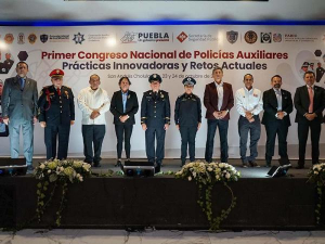 Puebla, referente nacional con &quot;Primer Congreso de Policías Auxiliares&quot;