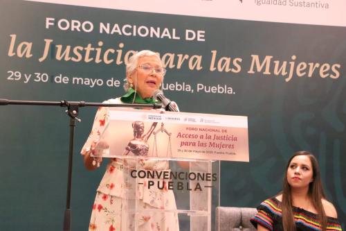 Puebla, sede del Foro Nacional de Acceso a la Justicia para las Mujeres